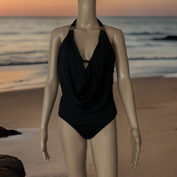 Bar III Other - Bar III Draped Front Monokini